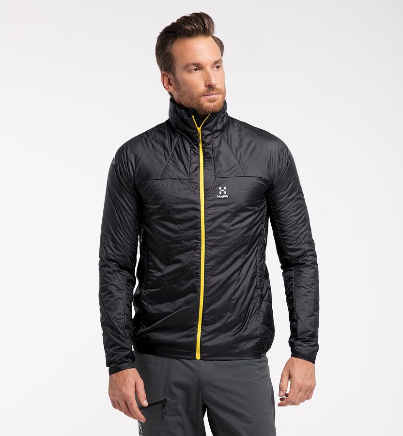 Haglöfs Mens L.I.M Barrier Down Jacket Black New Zealand 57418INER